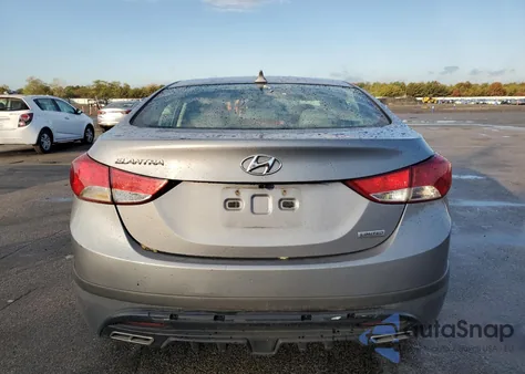 2012 Hyundai Elantra Gls from USA, damaged, VIN KMHDH4AE7CU476301